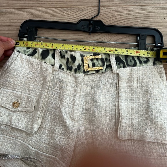 Roberto Cavalli Tweed Shorts - Picture 6 of 8